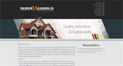 Desktop Screenshot of duraworld.co.za